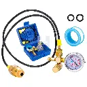 Kit de medidor de nitrógeno para martillo hidráulico Dispositivo de inflado de manómetro.webp