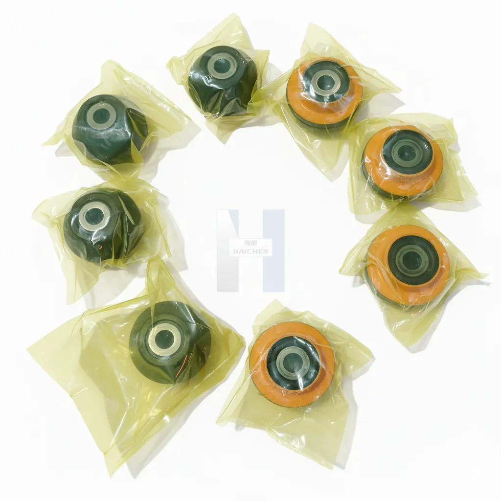 Isuzu 4JG1 Engine Vibration Damper Kit - Shock Absorber Rubber Pads (8 Pcs)