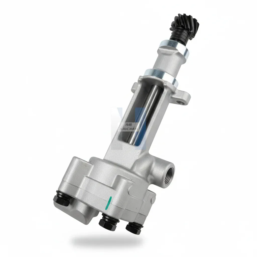 4JG1-oil-pump-8-97069-738-0-Hitachi-ZX70-TCM-FD30-forklift-part