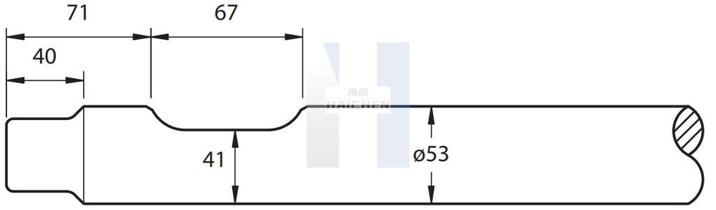SB30Breaker Chisel Tool size
