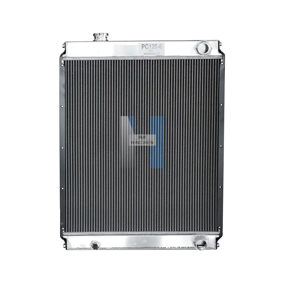 小松 PC120-6 挖掘机水箱散热器 (4D95)