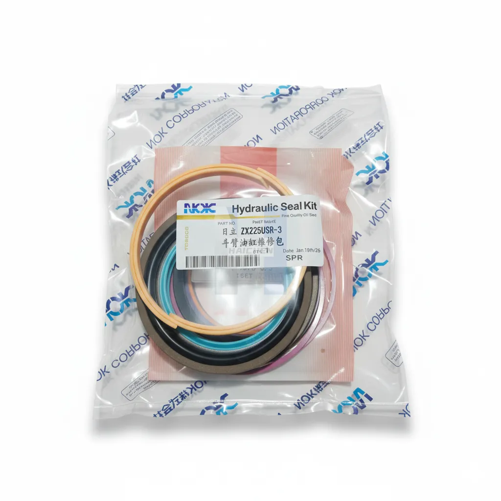 طقم إصلاح أسطوانة الدلو لحفارة Hitachi ZX225USR-3