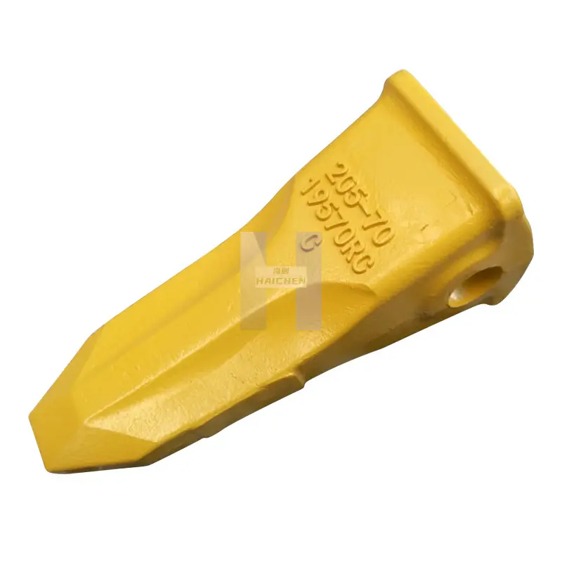 Komatsu PC200 खुदाई मशीन बकेट टूथ (सैंड मोल्डिंग कास्टिंग, स्टैंडर्ड बकेट टूथ)