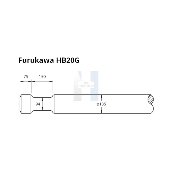 Пика гидромолота Furukawa HB20G
