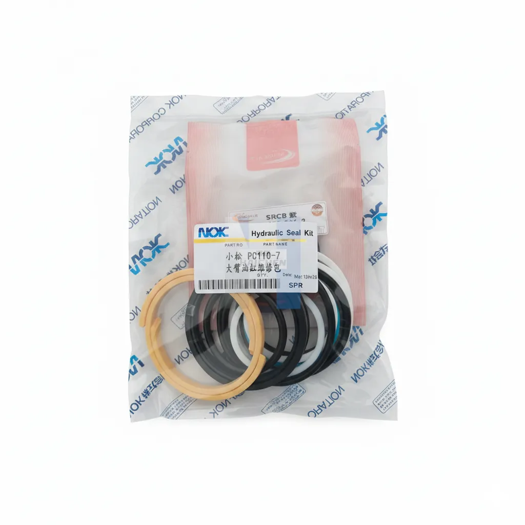 Kit de sellos del cilindro de pluma para excavadora Komatsu PC110-7
